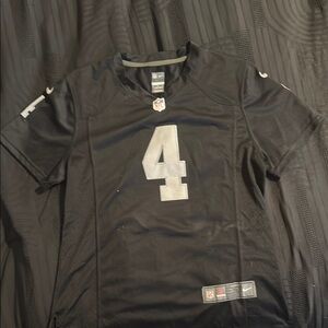 Nike womens Black and Silver CARR Jersey